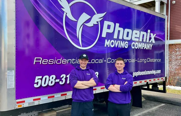 Phoenix Moving crew with truck